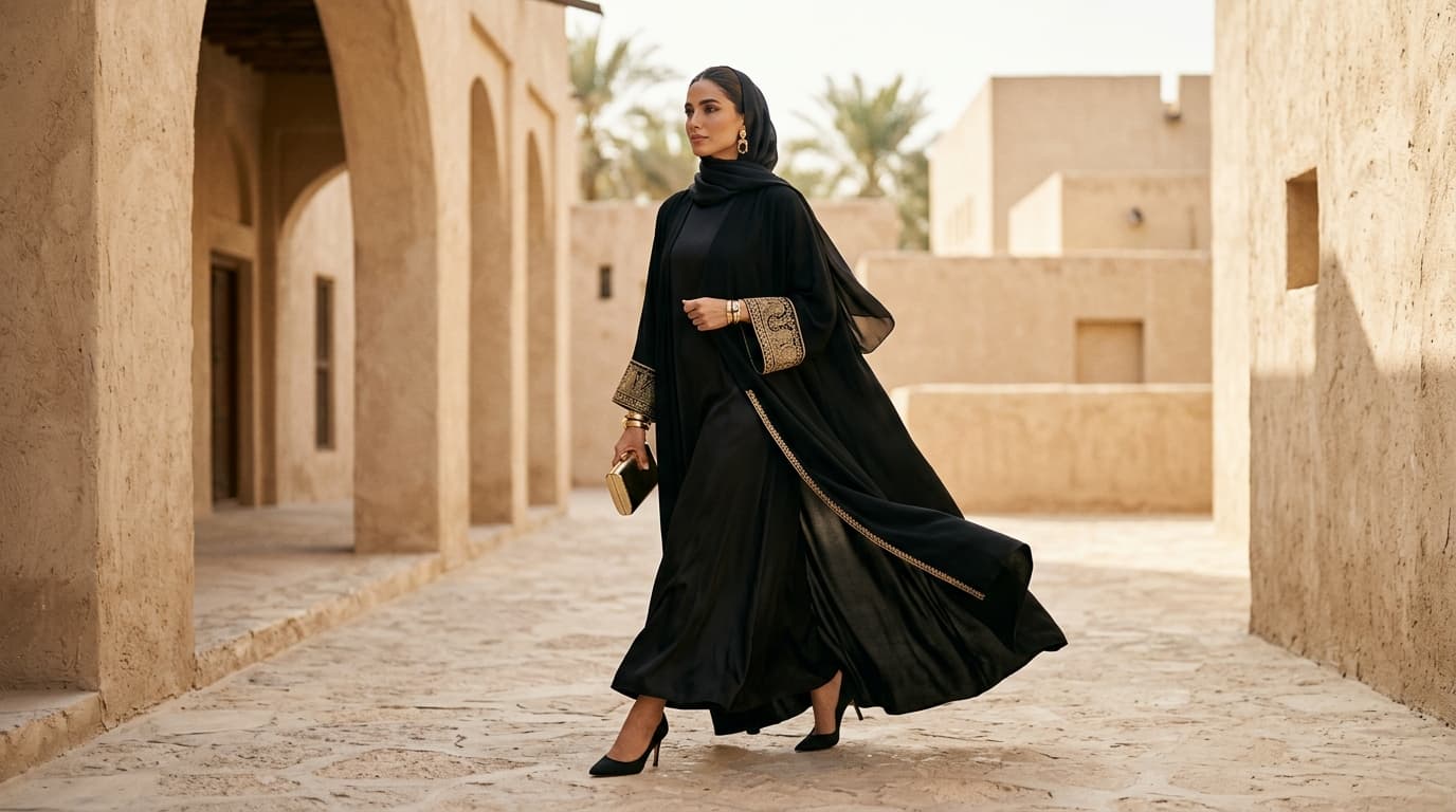 Abaya Fait Main by-rouz